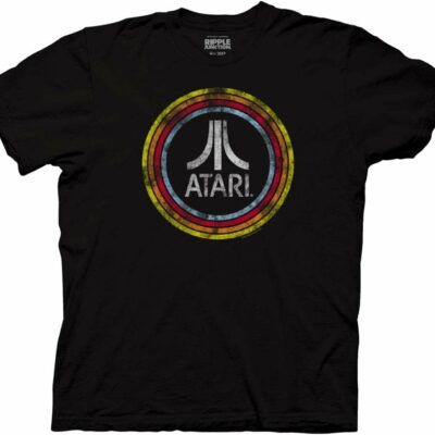 Ripple Junction Atari Men's Short Sleeve T-Shirt Distressed Classic Retro